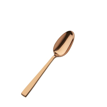 Bon Chef Roman, Teaspoon, Mirror Finish, 18/10, 6.25" - Rose Gold , set of 12 S3700RG
